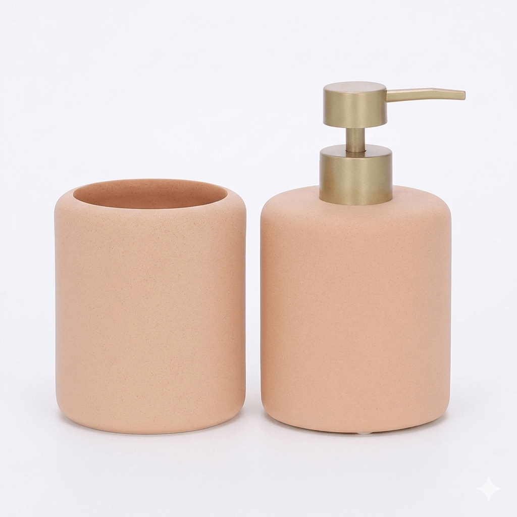 Persici - Kit Para Banheiro com 2 Peças em Polirresina