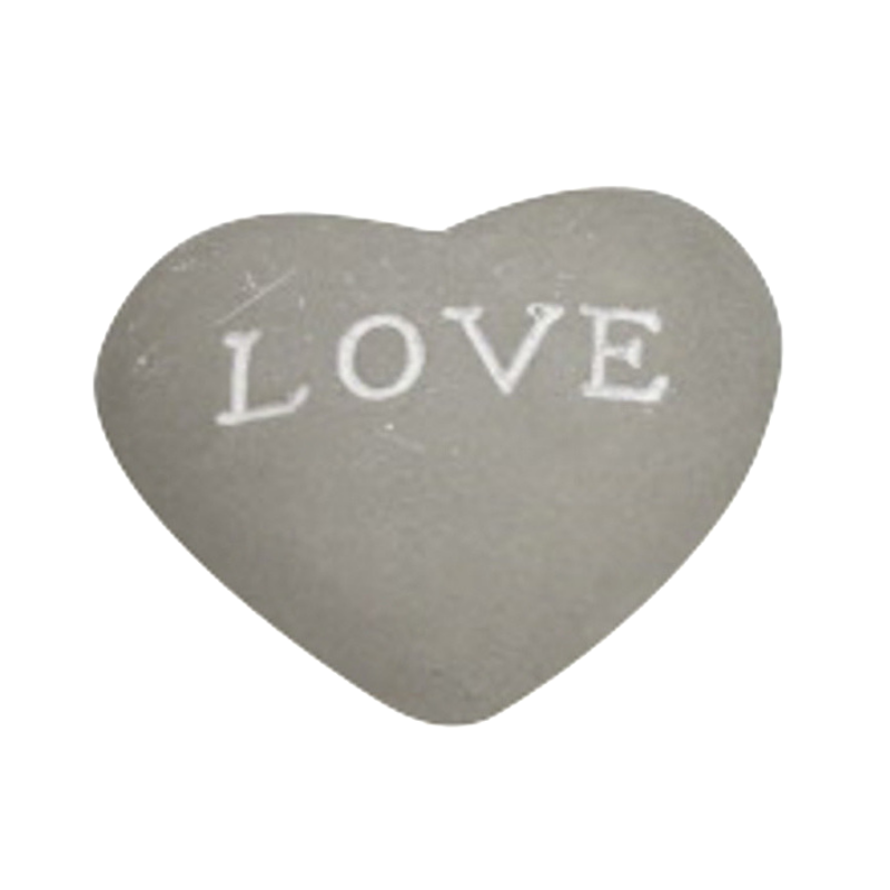 Coração Love - Decor 3D em Cimento - Tamanho P