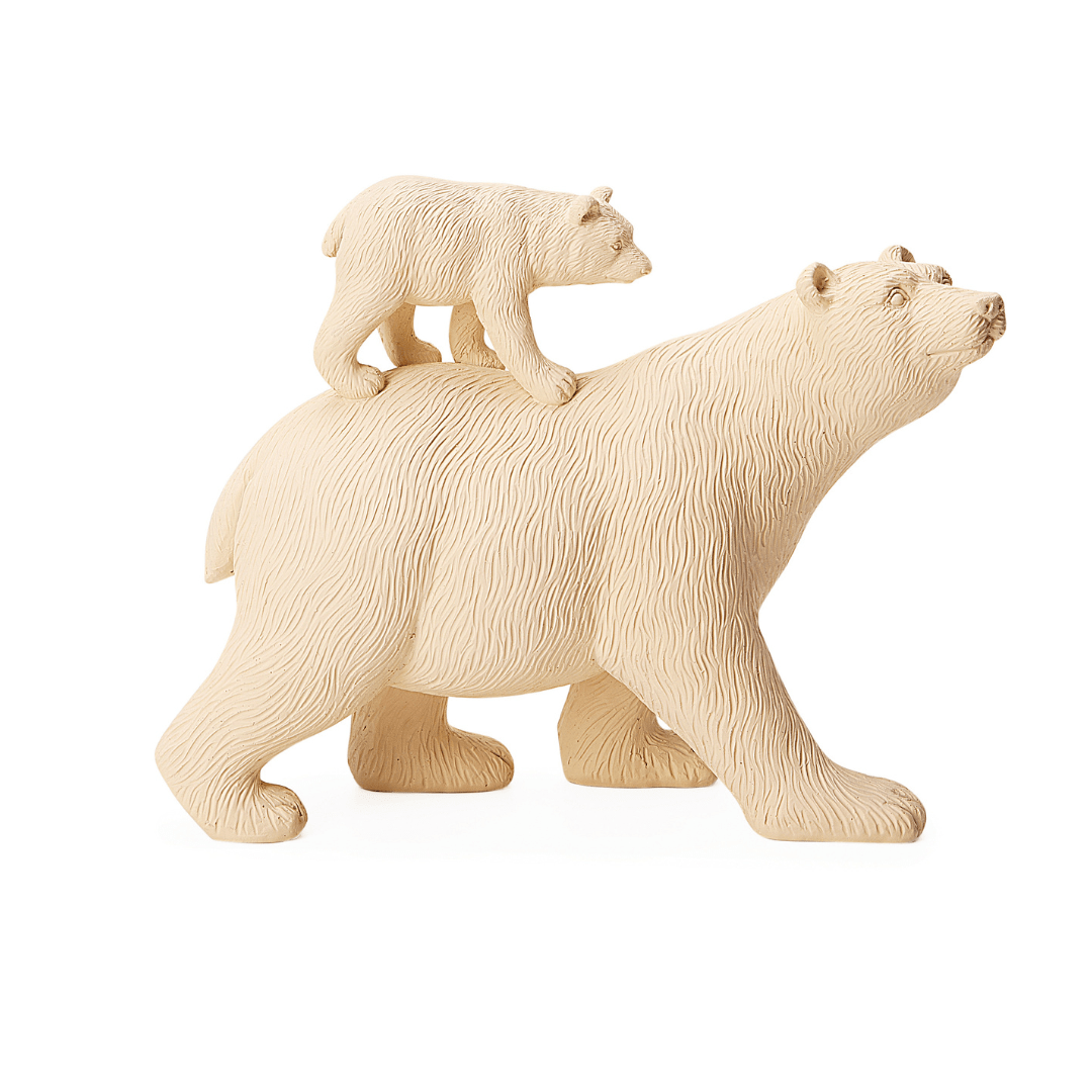 Ursos - Escultura Em Poliresina