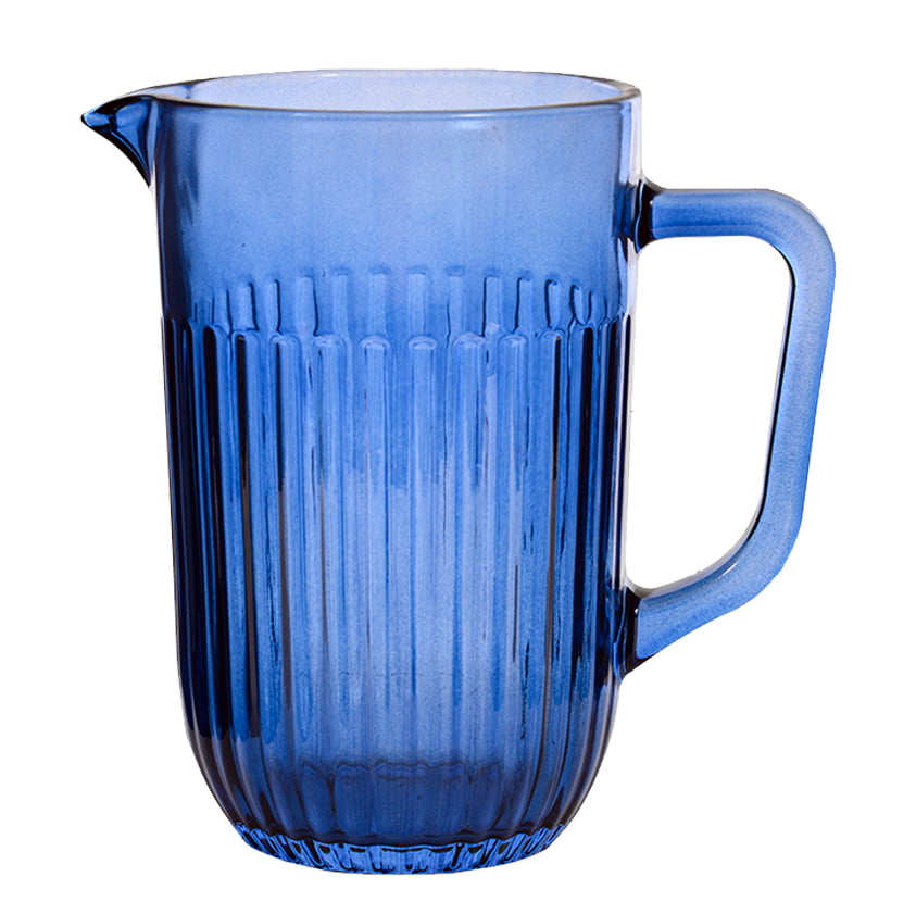 Safira Athena Blue - Jarra com Alça em Vidro 1,3 litros