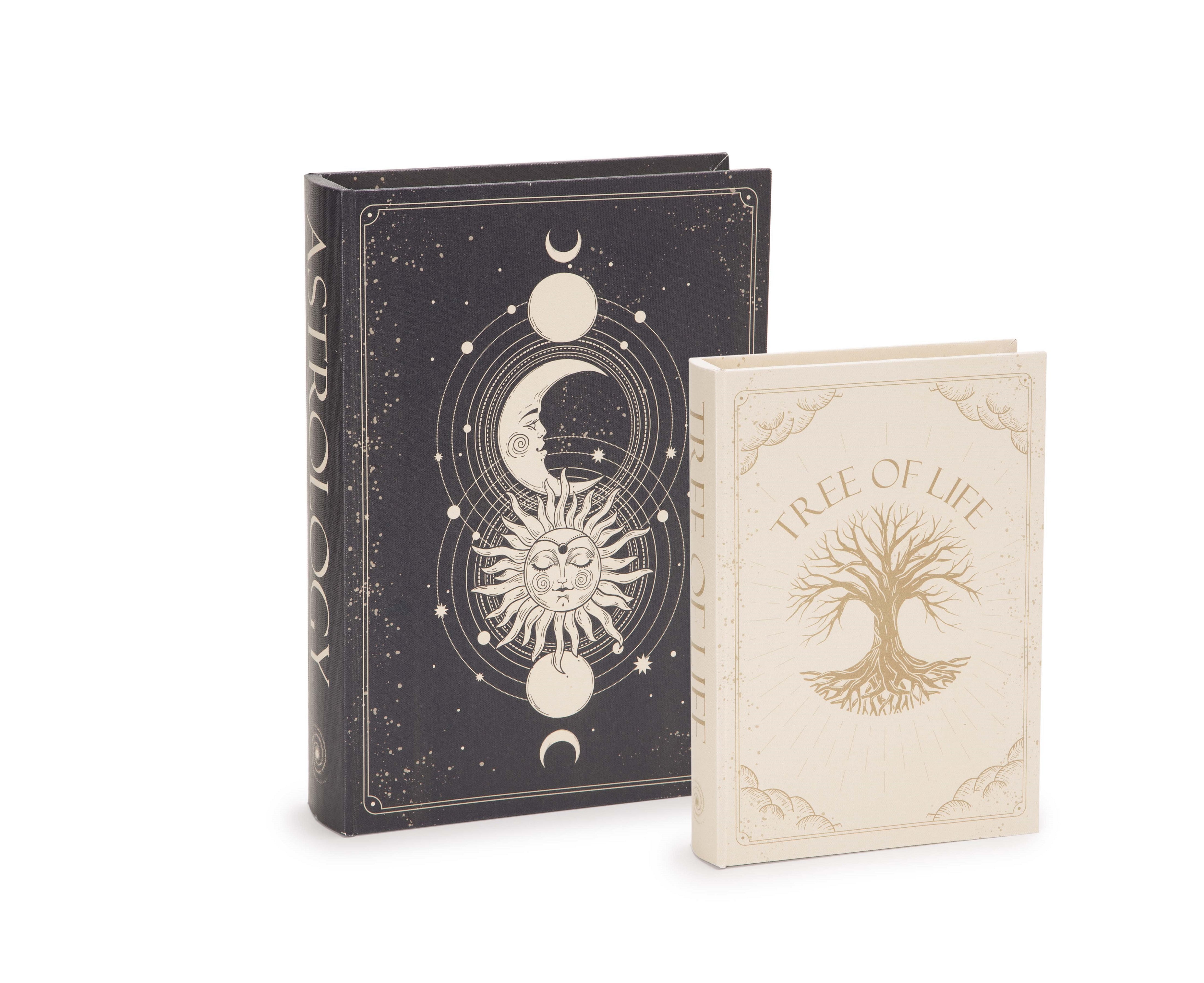 Astrologia - Kit com 2 Livro Caixa Organizadores