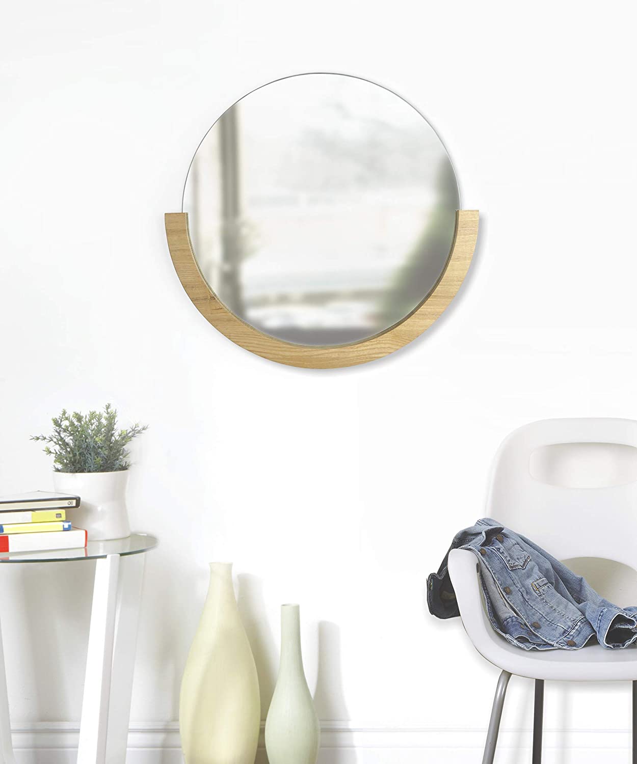 Mira Medio - Espelho de Parede Decorativo 51 cm - Azzurium Decorações e ...