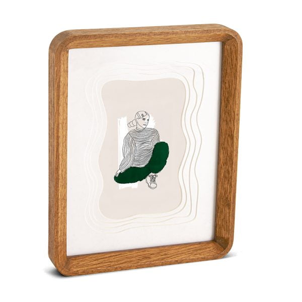 Galeria Relevo - Porta Retrato Para Fotos 10x15 cm