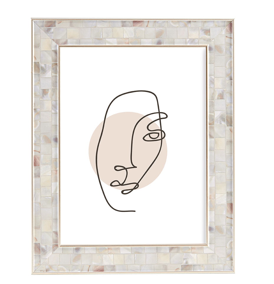 Madrepérola Iris - Porta Retrato Em Poliestireno (P ou M)