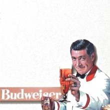 Budweiser - Porta Recados de Geladeira