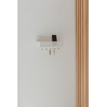 (2 por R$ 150,00) Estique - Porta Chaves e Organizador Branco