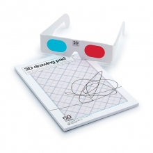 3D com Óculos - Bloco de Notas
