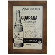 Guaraná Champagne Antártica - Quadros Retrô