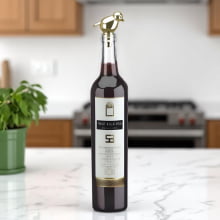 Pássaro - Tampa para Garrafa de Vinho