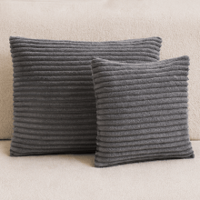 Duo Minder - Kit com 2 Almofadas Texturizadas (1- 45x45 cm e 1- 45x60 cm)