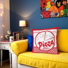 Pizza Pillow - Almofada com Enchimento