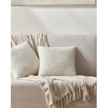 Minder Quadrada Tamanho P - Almofada Texturizada 43x43 cm