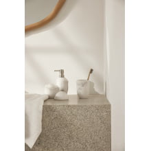 Carrara - Kit Para Banheiro com 3 Peças em Polirresina