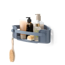 Flex Adhesive - Suporte Prateleira de Canto Com Ventosa Adesiva Flex Adhesive - Suporte Prateleira de Canto Com Ventosa Adesiva