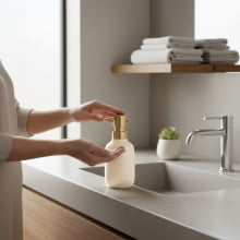 Lissona - Porta Sabonete Liquido em Ceramica