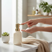 Lissona - Porta Sabonete Liquido em Ceramica
