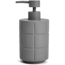 Quaddro - Porta Sabonete Liquido em Cimento Cinza