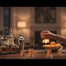Fogo - Kit 4 Copos de Shot