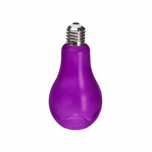 Lâmpada Colors - Copo de Vidro 400 ML + Canudo (Atenção: Pequenas Avarias)