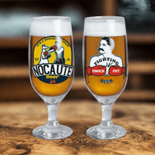 Nocaute Beer - Conjunto 2 Taças de Cerveja