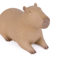 Capivara - Escultura Contemporânea em Poliresina