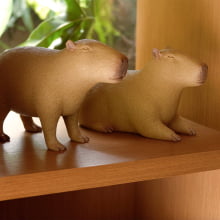 Capivara - Escultura Contemporânea em Poliresina