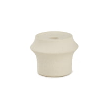 Castiçais Esculturais Bioma - Kit com 2 Castiçais em Ceramica P e G