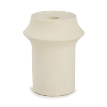 Castiçais Esculturais Bioma - Kit com 2 Castiçais em Ceramica P e G