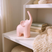 Elefante - Escultura Nude em Cerâmica