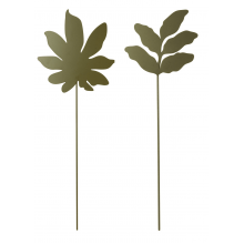 Folhinhas - Kit de Esculturas de Folhas em Ferro P e G