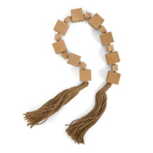 Incolla - Colar Decorativo em Madeira 80cm