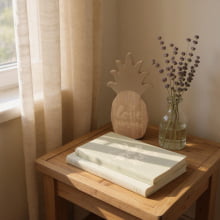 Love Summer - Abacaxi Dourado Decorativo