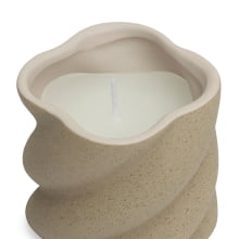 Mantra - Vela com Suporte Espiral em Cerâmica