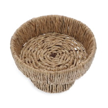 Miiska - Centro de Mesa em Fibra Natural com Suporte