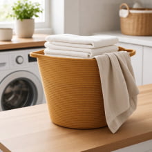 Oroma - Cesta Decorativa de Fibra Alta
