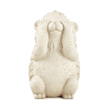 Sábios - Kit com 3 Estatuas em Cimento Surdo, Mudo e Cego