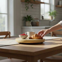 Summer - Centro de Mesa Com Pézinhos em Madeira