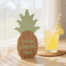 Sweet Summer Time - Abacaxi Verde Decorativo