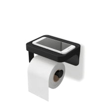 Flex - Porta Papel Higiênico com Suporte ou Prateleira (Com Ventosa)