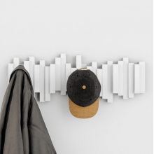 Sticks - Cabideiro Flip com 5 Ganchos