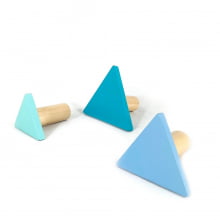 Triangle - Kit com 3 Ganchos de Parede