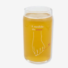 A medida do Amor - Kit 2 Copos Beer 500 ml