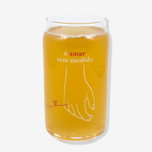 A medida do Amor - Kit 2 Copos Beer 500 ml