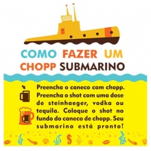 Yellow Submarine - Copo Submarino