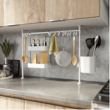 ANYWHERE - ORGANIZADOR DE UTENSÍLIOS C/ SUPORTE PARA TALHER E PRATELEIRA