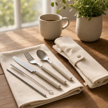 Essenziale - Kit Talheres Em Aço Inox 7 peças