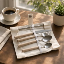 Essenziale - Kit Talheres Em Aço Inox 7 peças