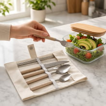 Essenziale - Kit Talheres Em Aço Inox 7 peças