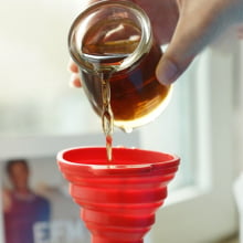 Funnel - Funil em Silicone Retratil