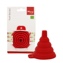 Funnel - Funil em Silicone Retratil